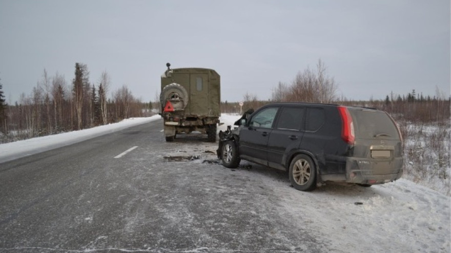 В Пуровском районе случилось ДТП, в котором пострадал 3-месячный младенец