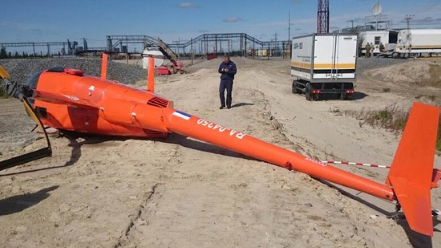 Вертолет совершивший жесткую посадку на Ямале - 1,5 месяца назад побил мировой рекорд