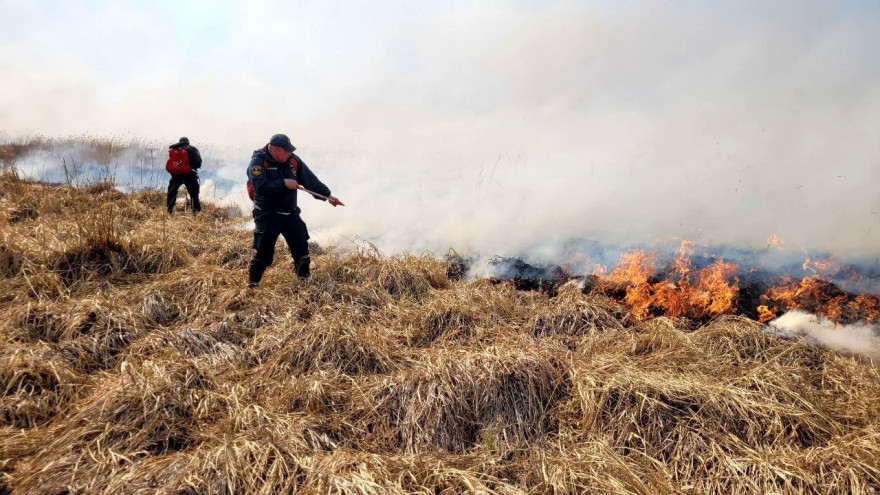Ямальские огнеборцы полностью завершили работу в Тюменской и Курганской областях 