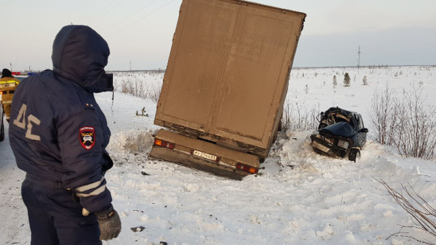 На трассе Пурпе – Пуровск погиб человек