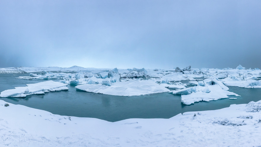 Площадь льдов в Беринговом море сократилась до минимума 