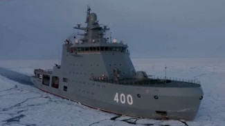 В Состав Северного флота принят патрульный корабль ледового класса «Иван Папанин»