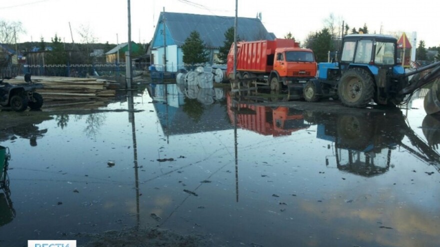 ЧС в Овгорте: оперативное фото половодья с места событий