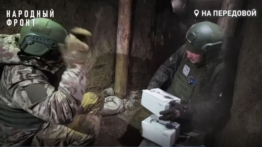 Депутат Салехардской думы попал под обстрел на передовой