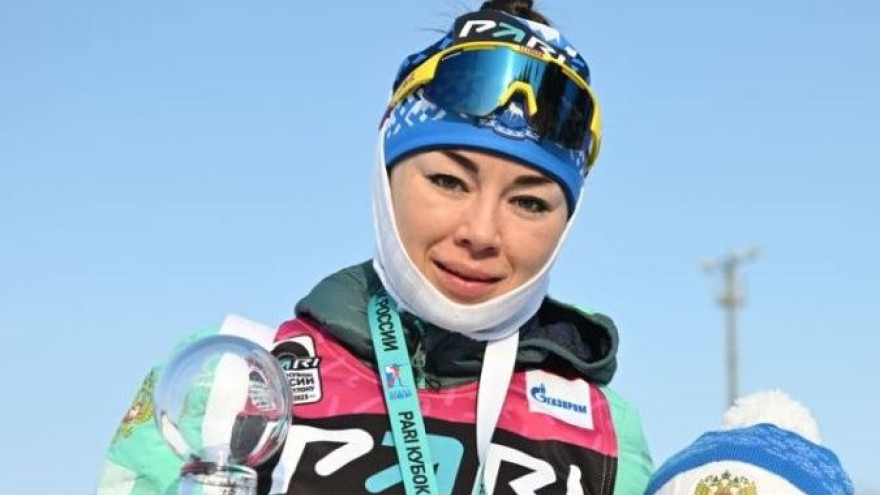 Ямальская биатлонистка Лариса Куклина стала лучшей в гонке преследования на Кубке России