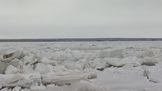 Ледоход салехард фото