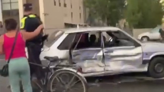 Авария в Ноябрьске привела к госпитализации пассажирки