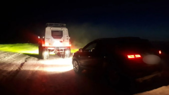 Спасатели Ямалспаса вызволили из снежного плена троих человек в Шурышкарском районе