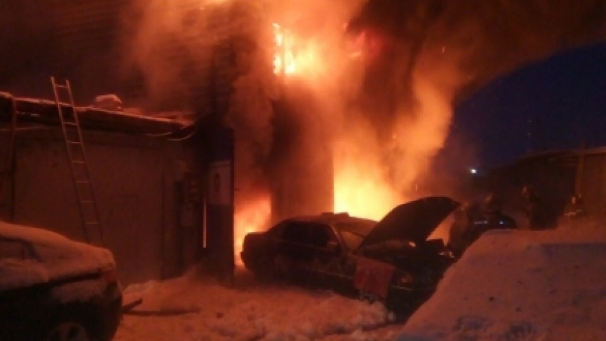 В пожаре на Ямале пострадал мужчина 