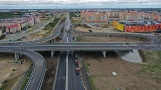 Подарок ко Дню города: строительство развязки в Новом Уренгое на финишной прямой