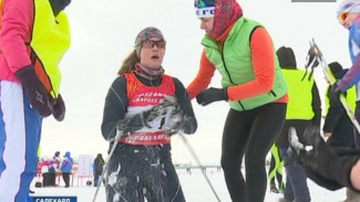 В Салехарде продолжаются большие лыжные гонки