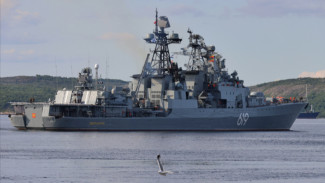 Отряд боевых кораблей отправился в дальний поход по морям Северного Ледовитого океана