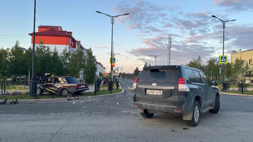 В Муравленко при столкновении автомобилей пострадал человек 