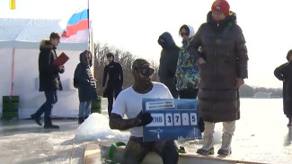Первые в России соревнования по зимнему фридайвингу прошли на «Русском» острове