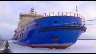 Уникальные кадры: журналисты ВГТРК попали на борт ледокола Новороссийск