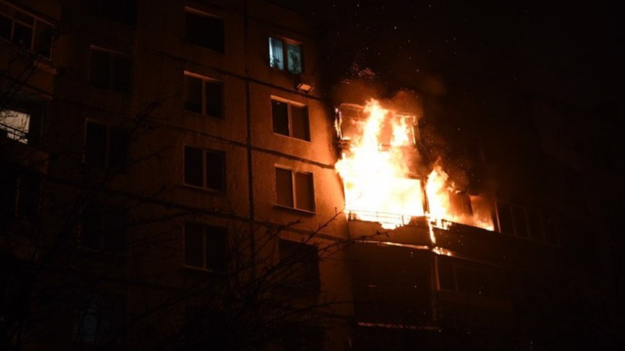 Ноябрьск этой ночью полыхал: в городе произошло 2 возгорания