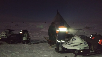 Ямальские спасатели помогли северянам, попавшим в беду в Новопортовской тундре