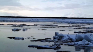 На ямальском участке Оби зафиксированы подвижки льда