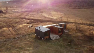 Первый гостевой домик появился в парке «Ингилор»