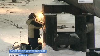 Из-за вечной мерзлоты на Заполярном месторождении начали подрезать сваи