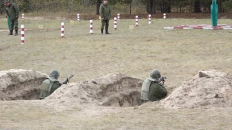 Ямальские мобилизованные проходят военную подготовку в Тюмени