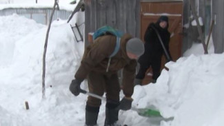 Волонтеры в Горках выручают пенсионеров из «снежного плена»