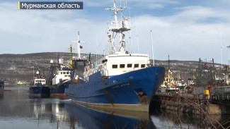В Мурманск из экспедиции вернулось судно "Дальние Зеленцы"