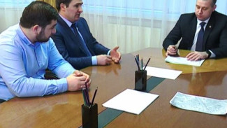 Глава Губкинского встретился с представителем Министерства по национальной политике Республики Дагестан