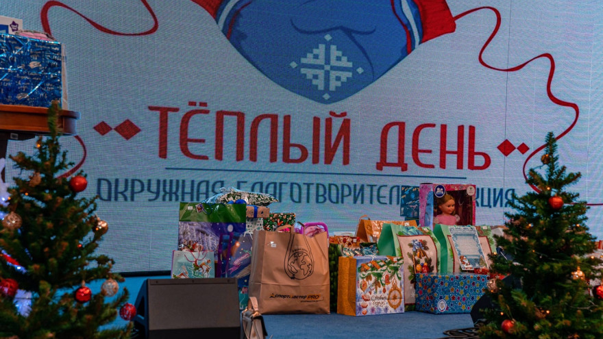 Новогодние чудеса: на Ямале прошла благотворительная акция «Теплый день»