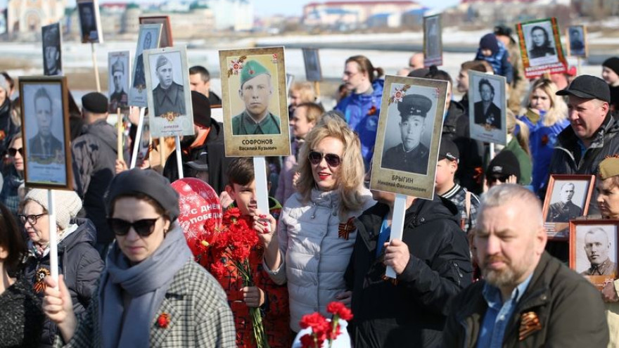 Бессмертный полк на Ямале пройдет очно и онлайн 9 мая