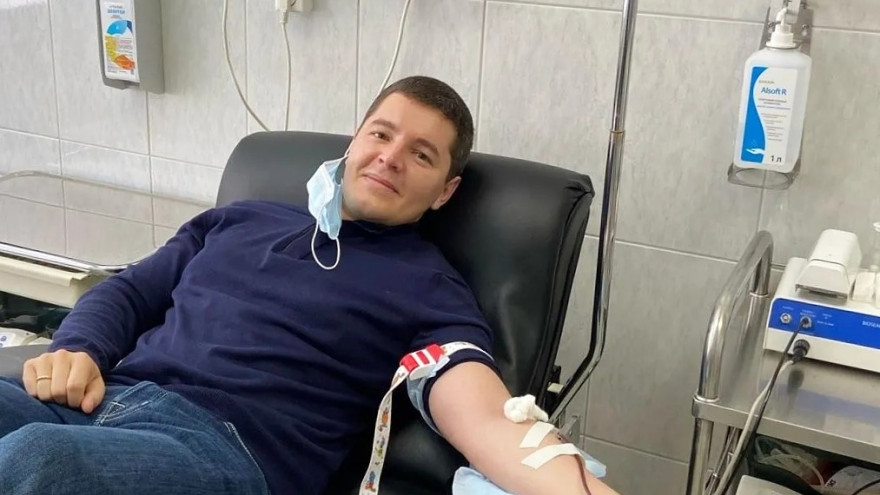 Дмитрий Артюхов присоединился к ямальским донорам и выразил им благодарность