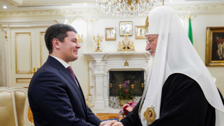 Губернатор ЯНАО встретился со Святейшим Патриархом Кириллом в Москве 