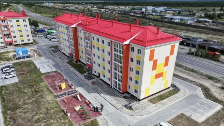 В Пангодах построили пятиэтажку для расселения аварийного жилья