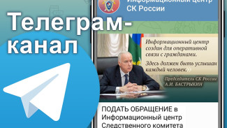 Следственный комитет России запустил Телеграм-канал 
