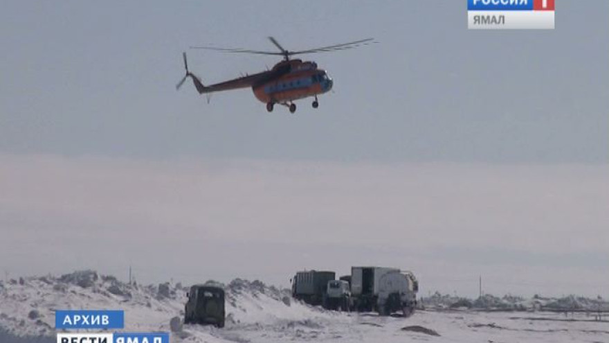 Вертолет «Газпром авиа» совершил незапланированную посадку на Ямале