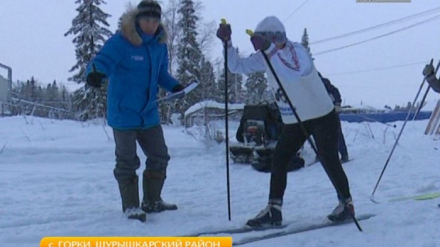 Спортсмены от 8 до 62 лет выясняли кто лучше передвигается по снегу