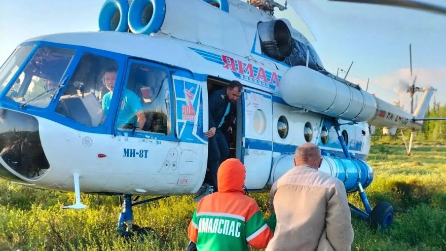 В Надымском районе спасатели эвакуировали заблудившегося мужчину