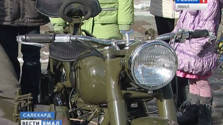 Специально ко Дню Победы ямальские следователи отреставрировали боевой мотоцикл М-72 образца 1944 года