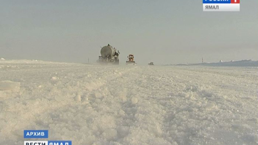 Закрывается участок зимника на границе с Югрой