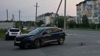 В Губкинском водитель сбил ребёнка на самокате