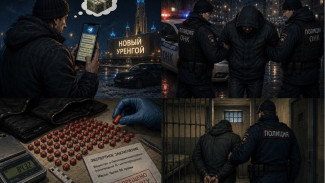 В Новом Уренгое полицейские задержали наркозакладчика со 100 свертками