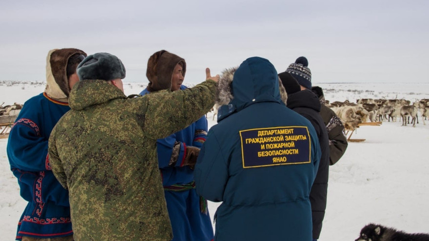 Более 30 тундровиков Ямальского района эвакуируются из зоны падения ступеней ракеты