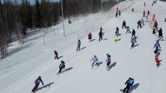 Пятьсот северян проводили зиму на горнолыжке в Октябрьском