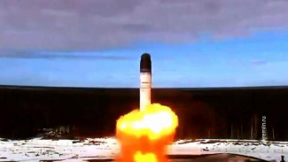 С космодрома «Плесецк» произвели успешный запуск межконтинентальной баллистической ракеты «Сармат» 