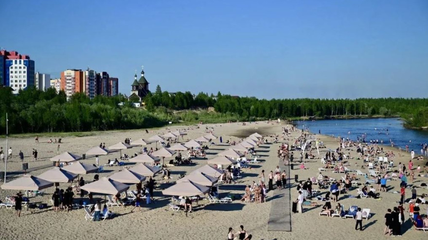 В Новом Уренгое напомнили правила безопасности на городском пляже