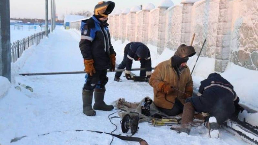 В Тарко-Сале восстановили горячее водоснабжение в большинстве домов