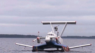 Как прошли испытания экраноплана «Орион 20» в акватории Онежского озера