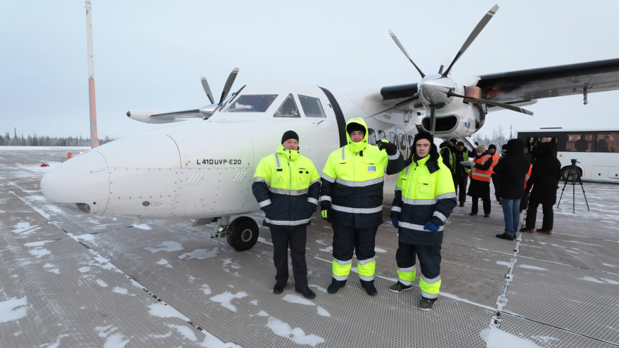 Красноселькуп-Новосибирск: в ЯНАО запустили новый авиарейс 