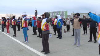 Народная физкультура: жители Якутии устроили масштабный оздоровительный флешмоб