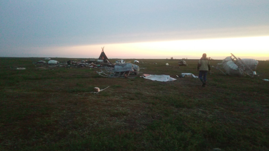 Унесенные ветром: в Ямальском районе искали кочевников пропавших после урагана